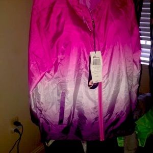 Lightweight dip dyed windbreakers